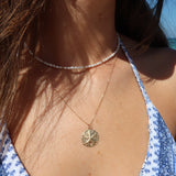 Ariel Micro Pearl Necklace