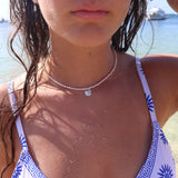 Sand Dollar Micro Pearl Necklace