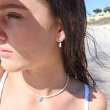 Shoreline Silver Earrings