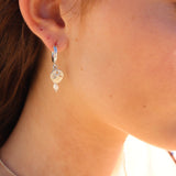 Azora Sand Dollar Hoops