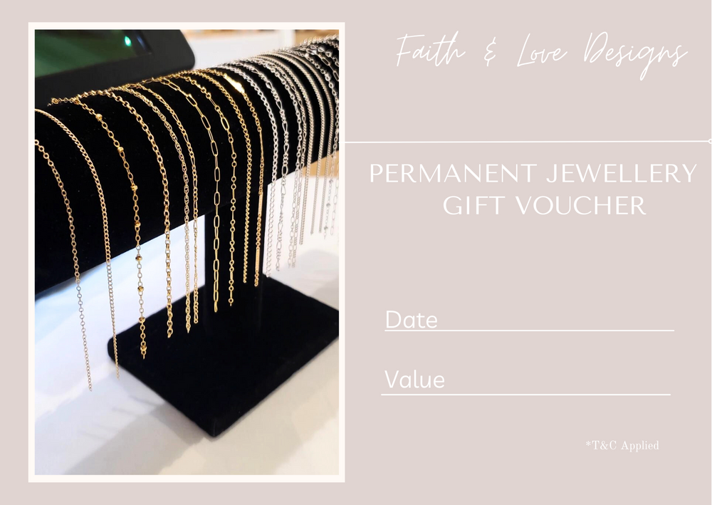 Permanent Jewellery Gift Card